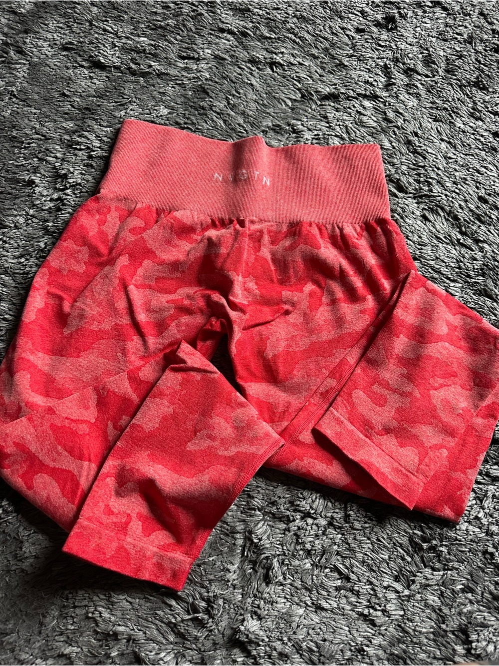 NVGTN Red Camo Leggings